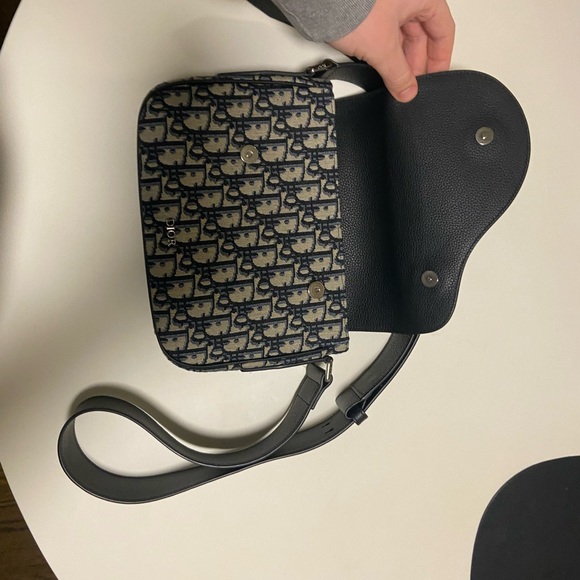 Christian Dior - Oblique Saddle Messenger Bag - Picture 6 of 7